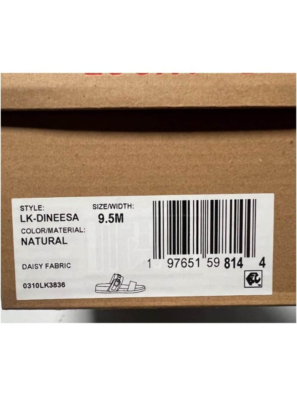Lucky Brand Womens Dineesa Studded Two Band Flat Sandals Size 9.5 NEW - Picture 6 of 9